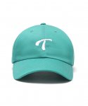 테디팝(TEDDYPOP) Teddy Pop T Logo Green Ball Cap