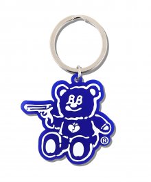 BadBear Acrylic Keyring Blue