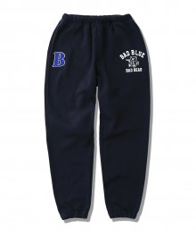 B Patch College Pants Navy
