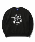 BadBear Puff Sweatshirt Black