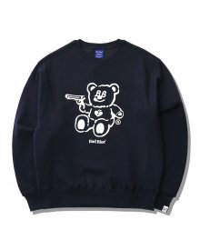 BadBear Puff Sweatshirt Navy