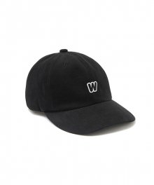 W LOGO FW CAP (BLACK)