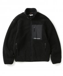 (FW21) SP Sherpa Fleece Jacket Black