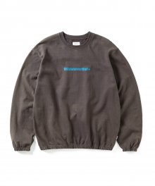Washed Jersey Crew Charcoal