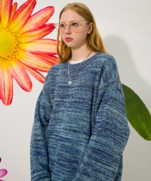Blending Sweater(WAVE BLUE)