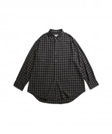ALL WEATHER OVER SILHOUETTE CHECK SHIRTS (BLACK CHECK)