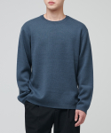 MINIMAL CREWNECK SWEATER [MIDNIGHT BLUE]