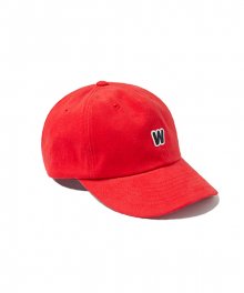 W LOGO FW CAP (RED)