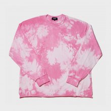 tie-dye washed long sleeve (washed pink)