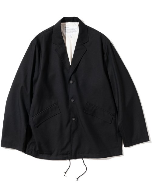 유니폼브릿지(UNIFORM BRIDGE) 21fw casual blazer jacket black