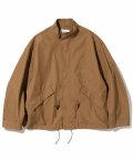 m65 military short jacket brown