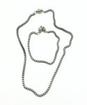 브람블(BRAMBLE) Snake necklace&Bracelet Set