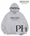 P.E.DEPT® LOGO HOODIE GRAY