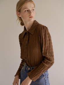 2.75 Crease shirt (Brown)