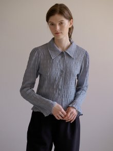 2.75 Crease shirt (Greyblue)