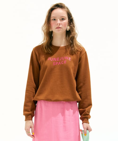 Свитшот Junjun Space_Brown