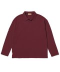 NGRD LONG PIQUE SHIRTS - BURGUNDY