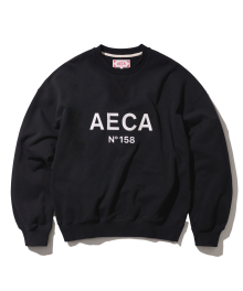 BIG LOGO SWEATSHIRT-BLACK/WHITE