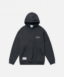 AECA OVERSIZE PULLOVER HOODIE-CHARCOAL