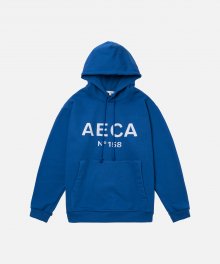 BIG LOGO PULLOVER HOODIE-EXTRA BLUE