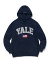 (22ALL) 2 TONE ARCH USA HOODIE NAVY