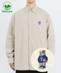 EMBROIDERY HANDSOME DAN SHIRT IVORY