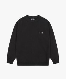 SIGNATURE SMALL LOGO SWEAT - BLACK