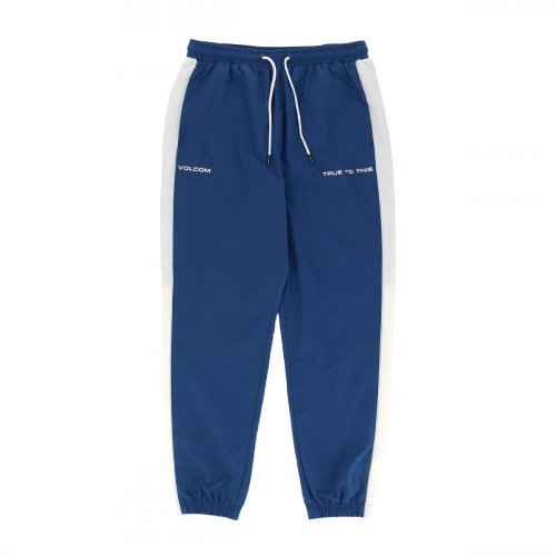 Базовые тканые брюки с контрастными деталями (Blue)