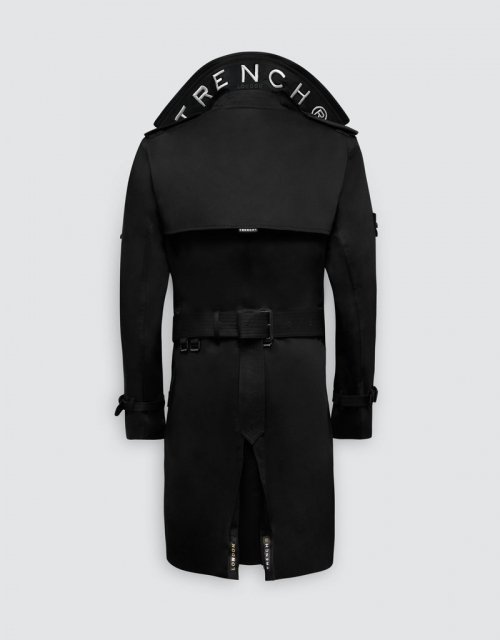 Тренч King Classic (BLACK/BLACK/WHITE)