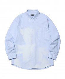 Cloud Bear Stripe Shirt_Sky Blue