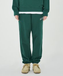 MARITHE COLLEGE SWEATPANTS dark green