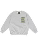 예스아이씨(YESEYESEE) VTG Logo Sweatshirts Grey