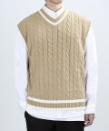 CAVATE LAYER VEST (BEIGE)