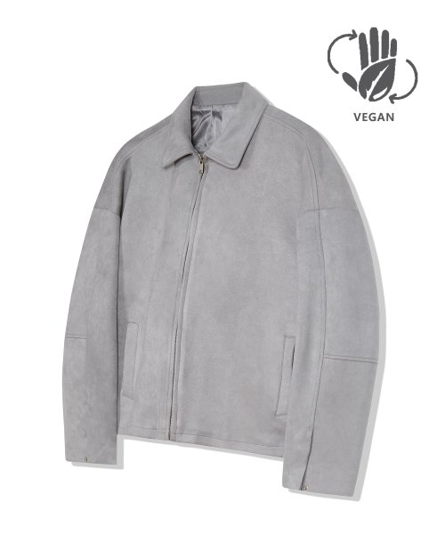 Vegan suede hot sale jacket mens