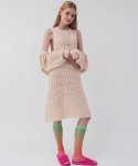 로씨로씨(ROCCI ROCCI) Crochet Knit Dress [IVORY]