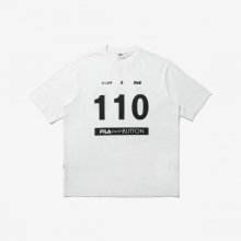 [FILA x pushBUTTON] 110th 로고 티(FS2RSD3P02XOWH)