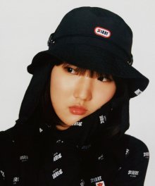 [FILA x pushBUTTON] 사하라 버킷햇(FS3CPD6C04XBLK)