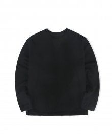 21F/W 레이어 스트링 스웨트 셔츠 (블랙)