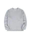 21F/W 레이어 스트링 스웨트 셔츠 (그레이)