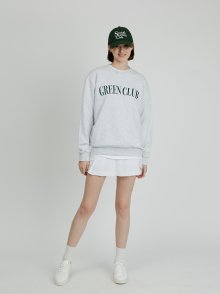 Green Club Sweatshirts_Light Gray