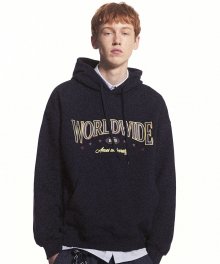 WORLDWIDE RETRO HOODIE_NV(21FWTP01)