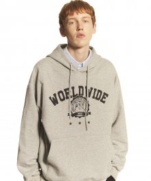 WORLDWIDE UNIVERSITY HOODIE_GY(21FWTP02)