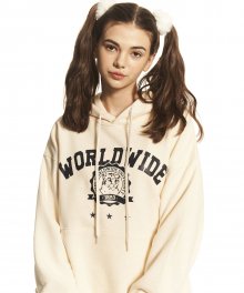 WORLDWIDE UNIVERSITY HOODIE_IV(21FWTP02)