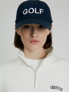 Golf Ball Cap_Navy