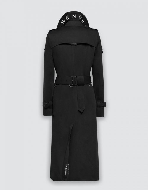 Sloane тренч (Black/Black/White)