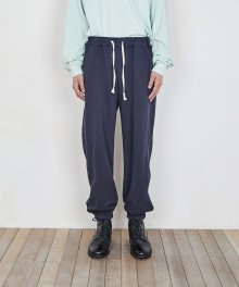 ROUNDED TRACK TROUSER (NAVY)