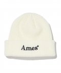 COLORED LOGO BEANIE WHITE