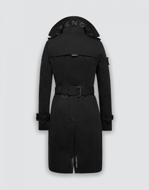 Queen Classic тренч (Black/Black/Granite)