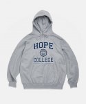 에스피오나지(ESPIONAGE) Hope College Heavy Weight Hoodie Grey