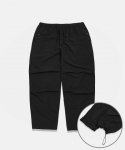 에스피오나지(ESPIONAGE) Nylon Warm Up Pants Black